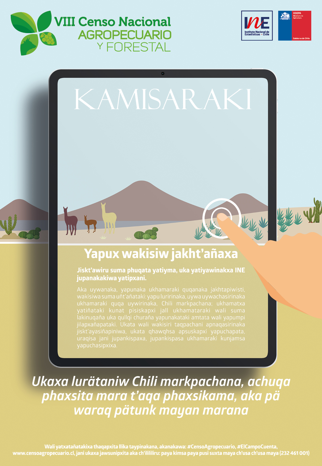 afiche aymara